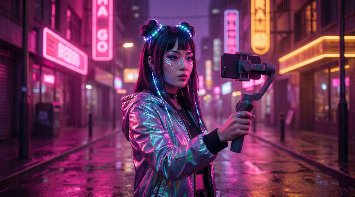 玩物社区城市夜景短视频